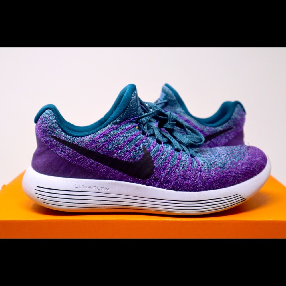 Nike LunarEpic FlyKnit 2 Lunarlon Running ‘Purple’ Shoes Sneakers